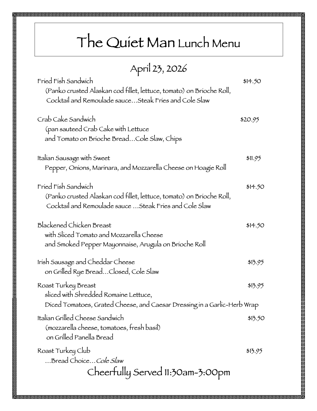 The Quiet Man Lunch menu 2022 PDF.png