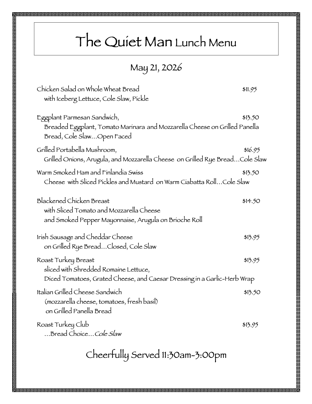 The Quiet Man Lunch menu 2022 PDF.png