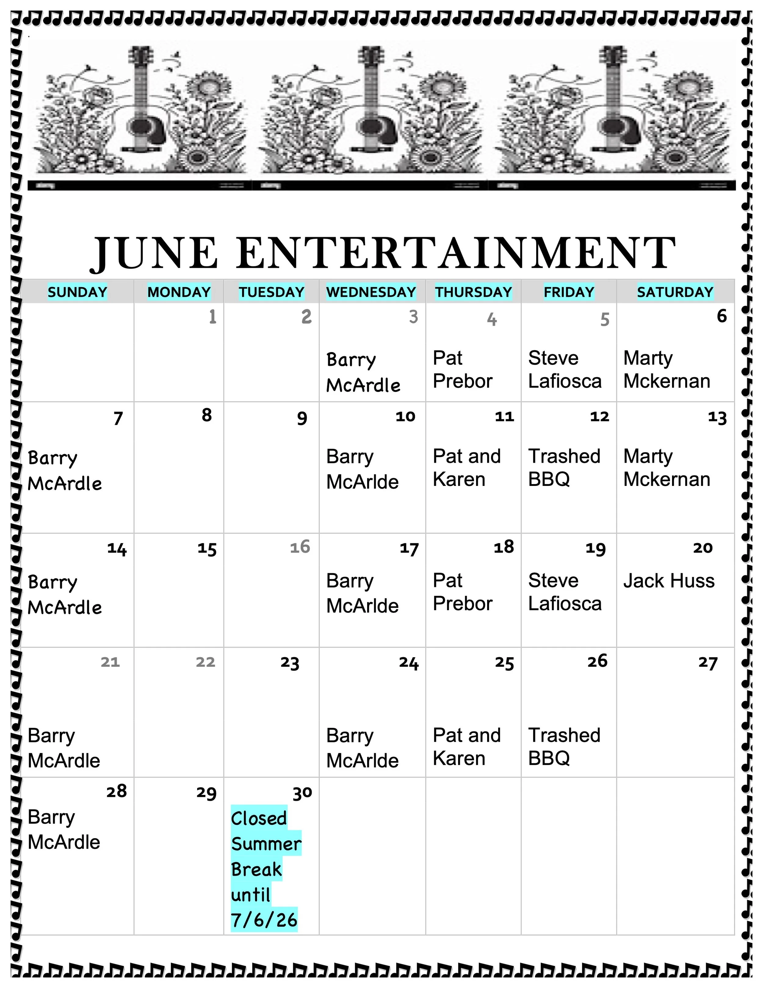 Entertainment