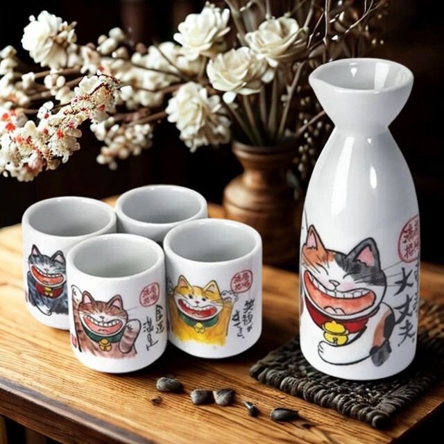 SAKE BOTTLES & CUPS