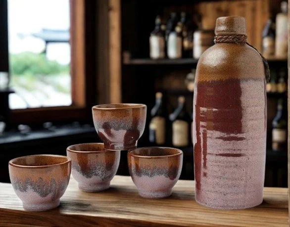 SAKE BOTTLES & CUPS