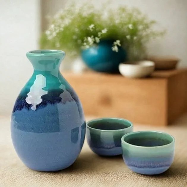 SAKE BOTTLES & CUPS