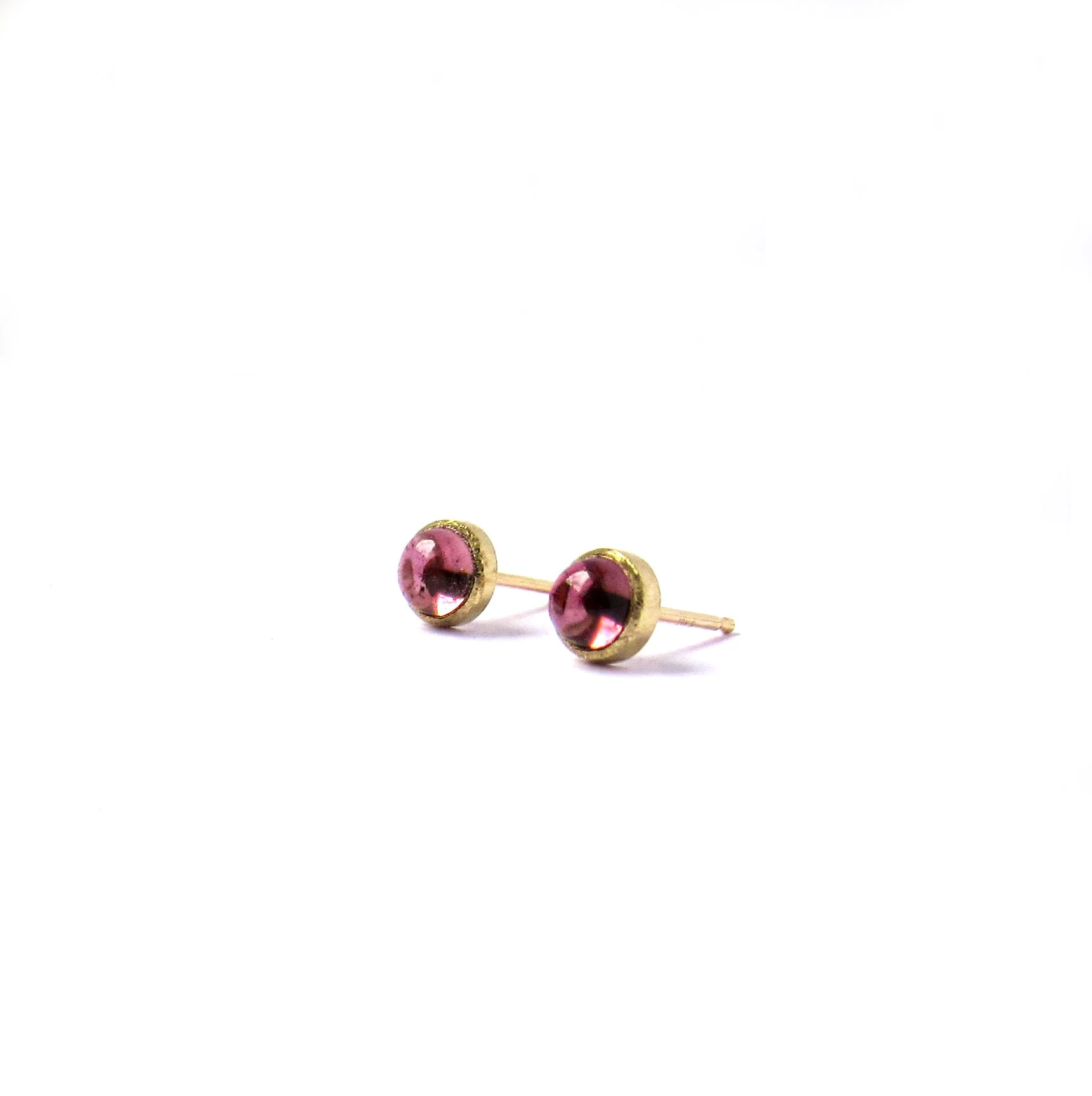 Pink-Tourmaline-and-Gold-Bezel-Stud-Earrings.JPG
