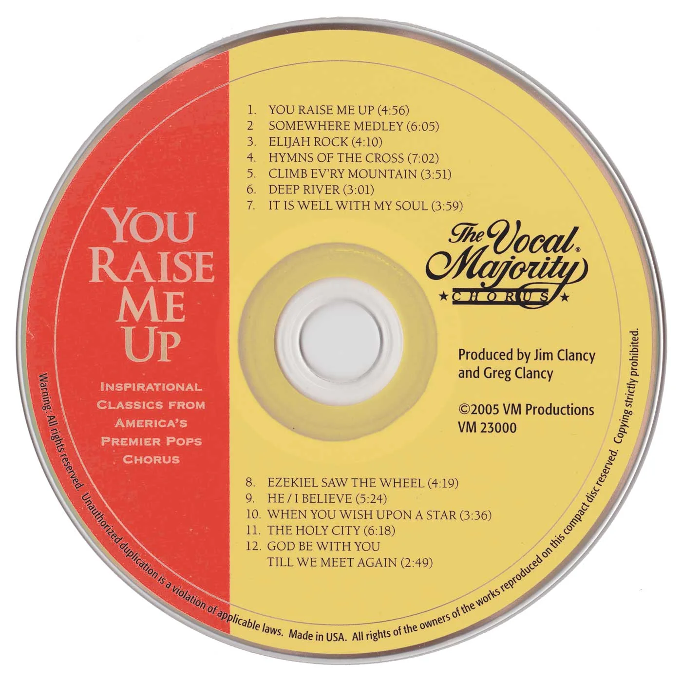 Disc Art: You Raise Me Up