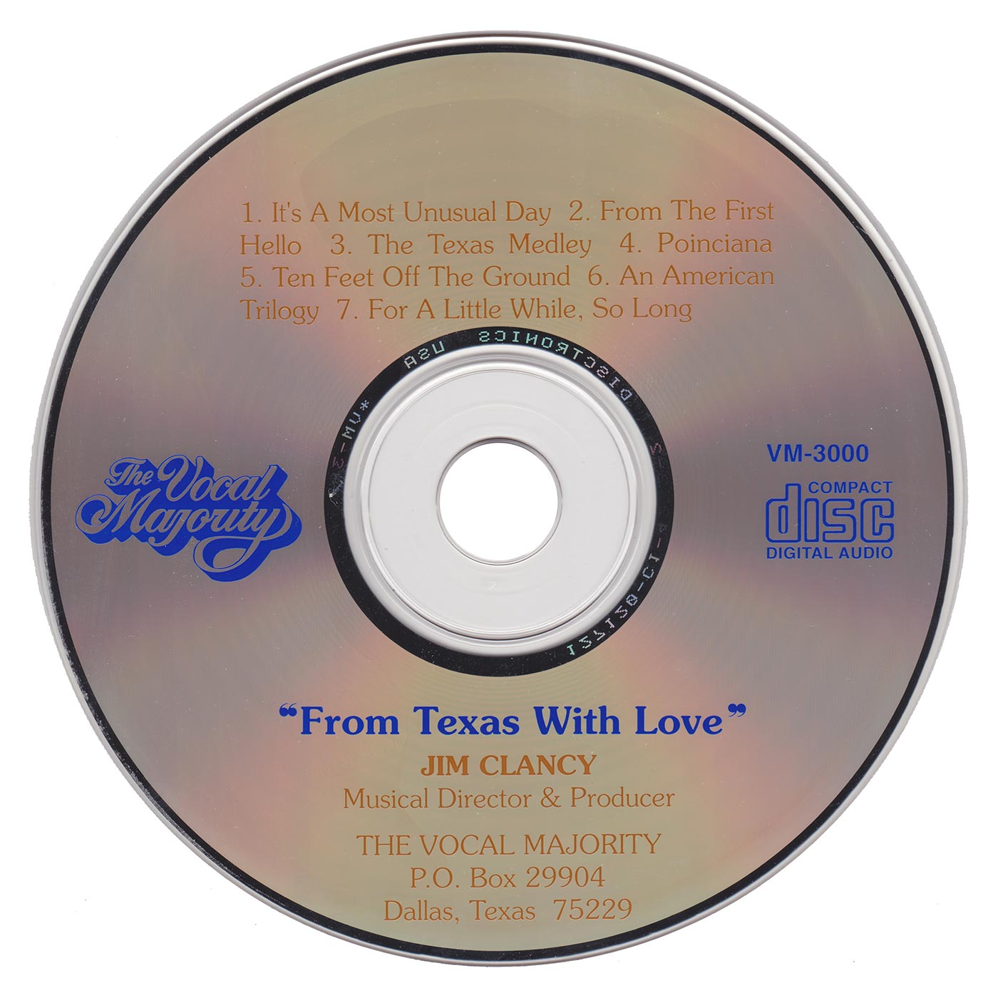 Disc Art: From Texas with Love
