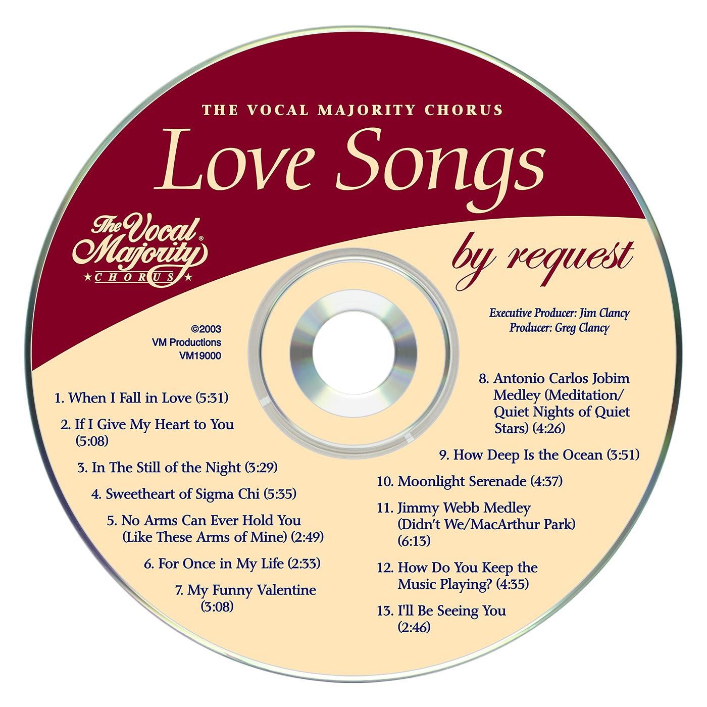 Disc Art: Love Songs By Request
