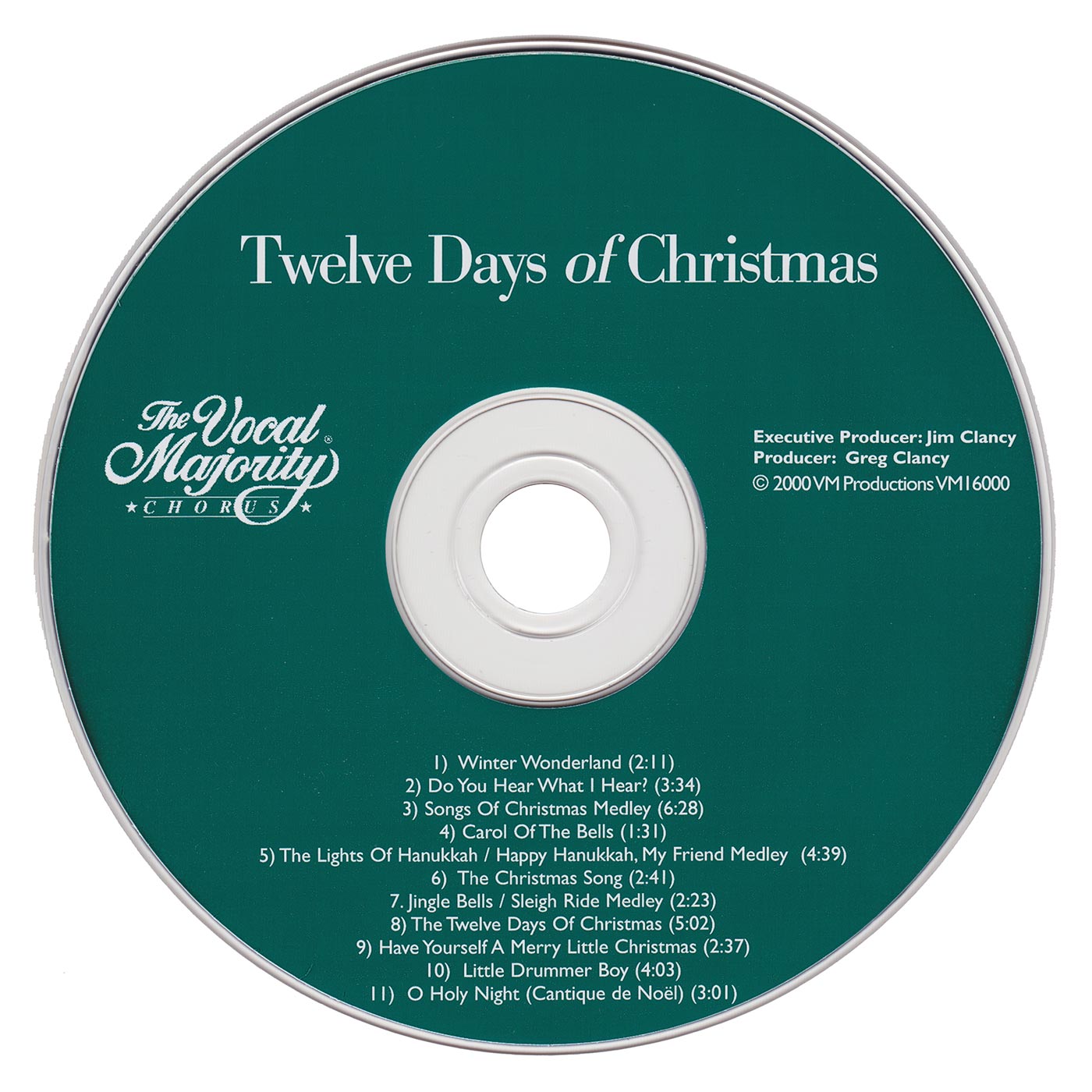 Disc Art: Twelve Days of Christmas