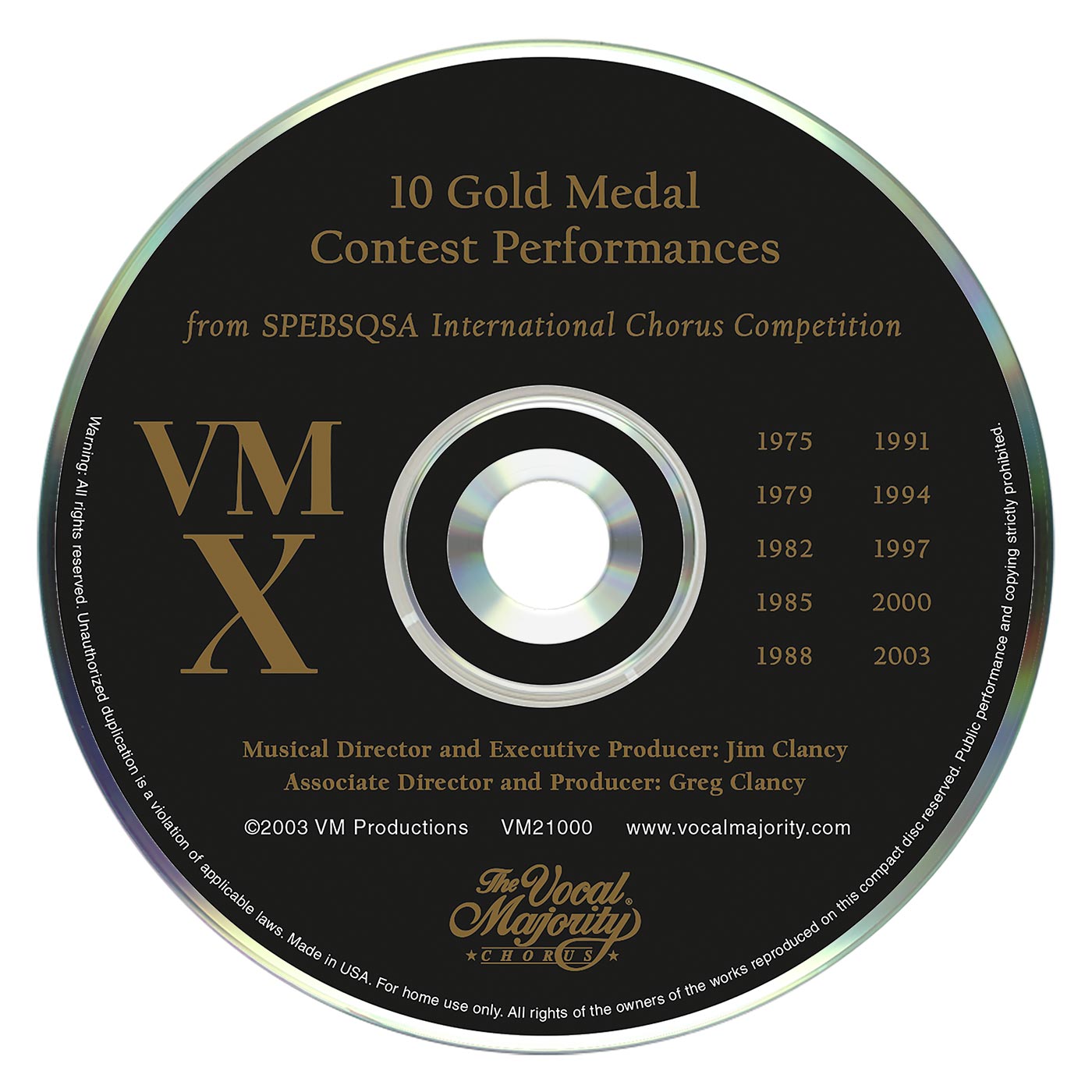 Disc Art: VM X