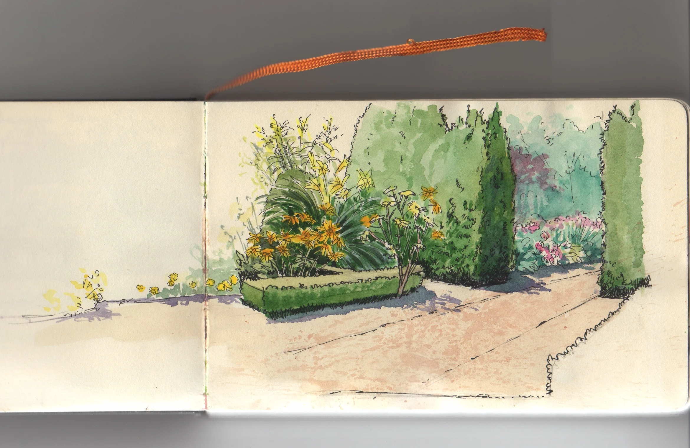 Yellow Garden, Impressionist Museum, Giverny