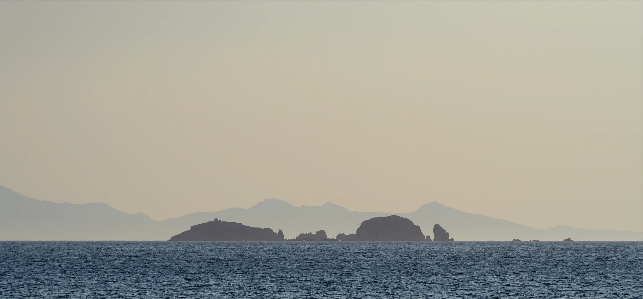 Upon setting foot in Parikia, Paros (our home base) this view of Anti Paros emerges in the distance. A pleasant sight after 12+ hours of travel.