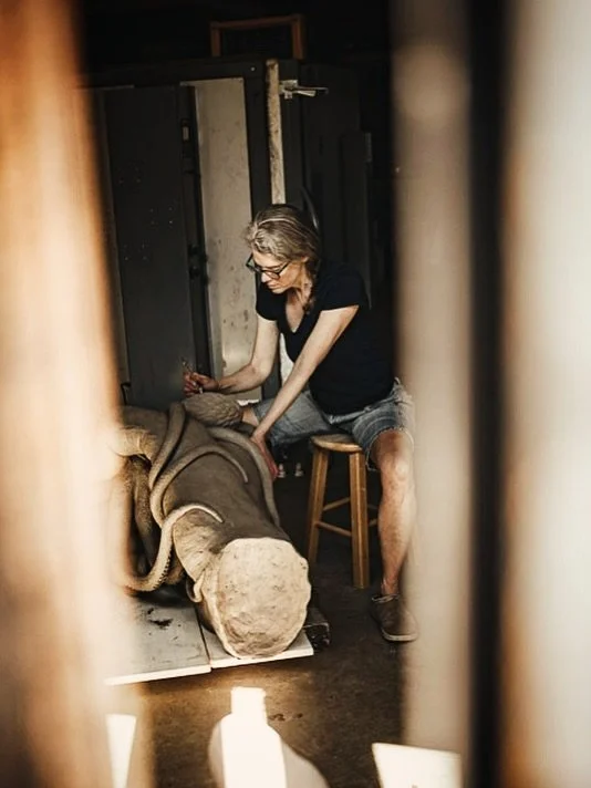 Some stories are told with words. Others are shaped in clay, steel, and space.

As a part of my photo essay series featuring woman creatives and artists, I had the pleasure of following and photographing the journey of Portland-based sculptor and my 