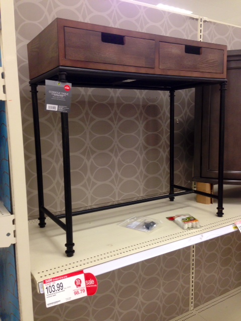 Wooden Console Table, $103.99