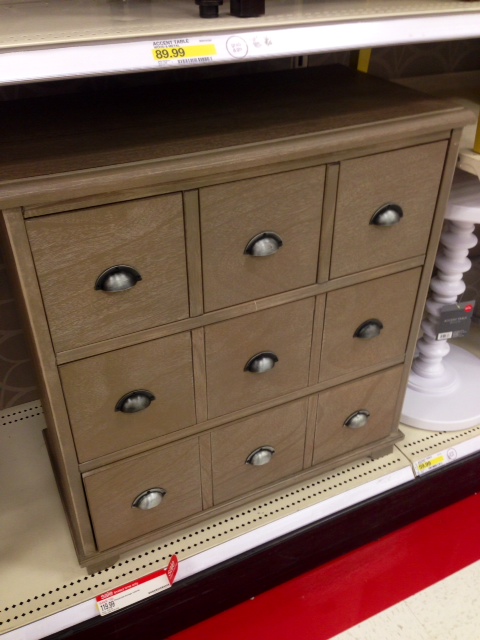 Storage Cabinet, $120