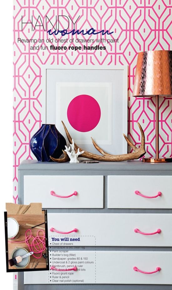 Drawer Pull Project from Poppytalk