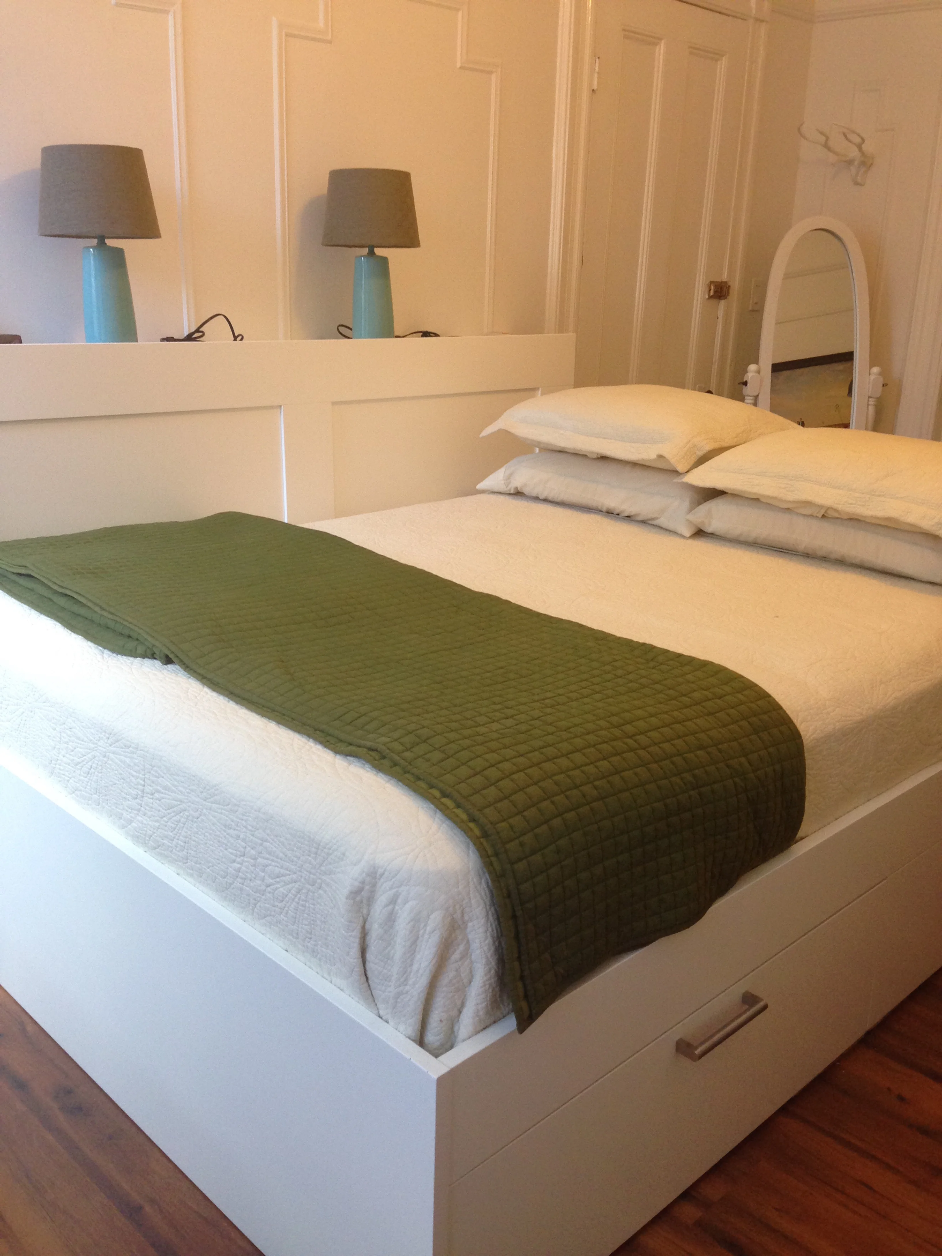 Our queen-sized daybed. 