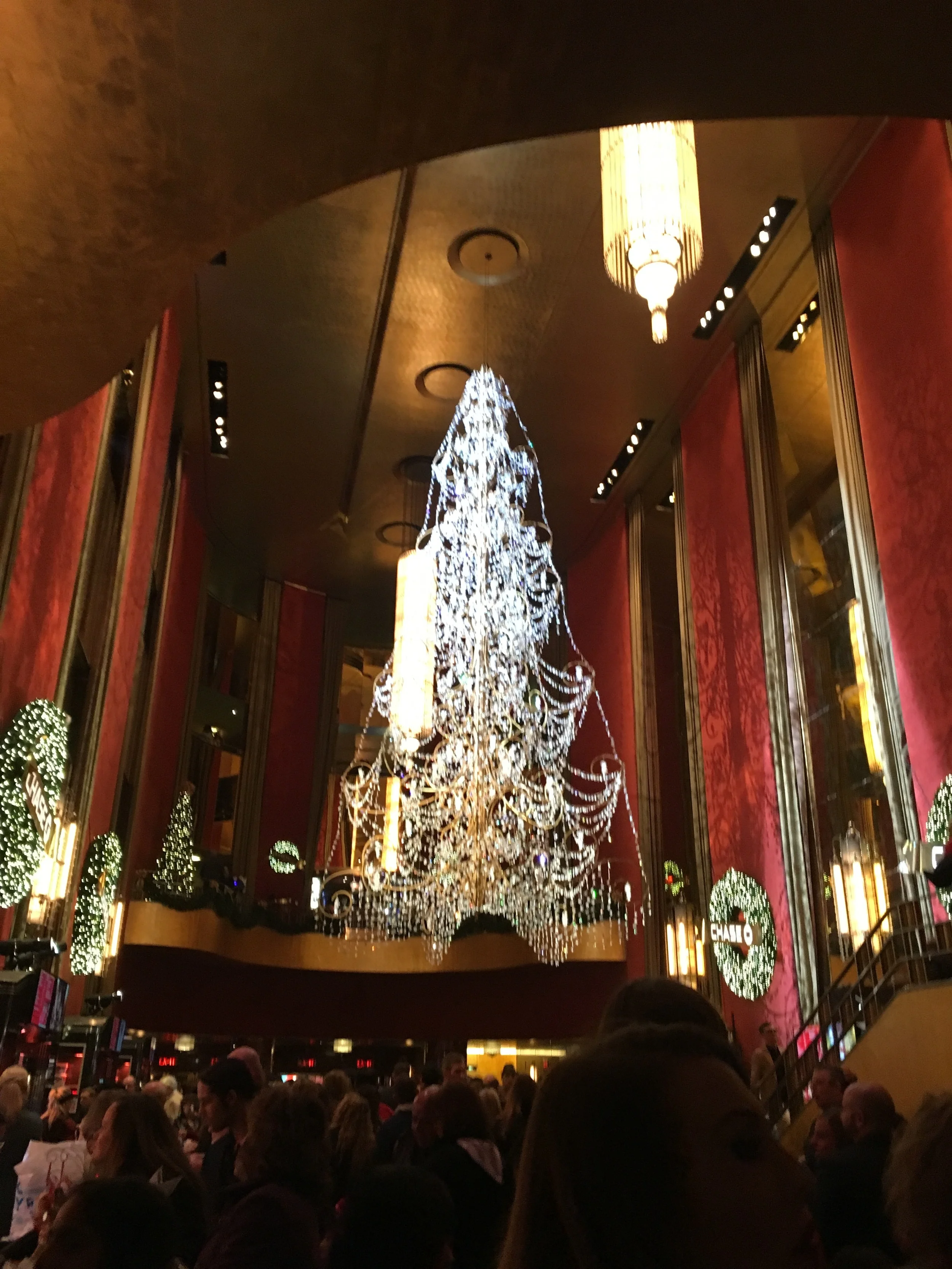 Radio City Music Hall lobby