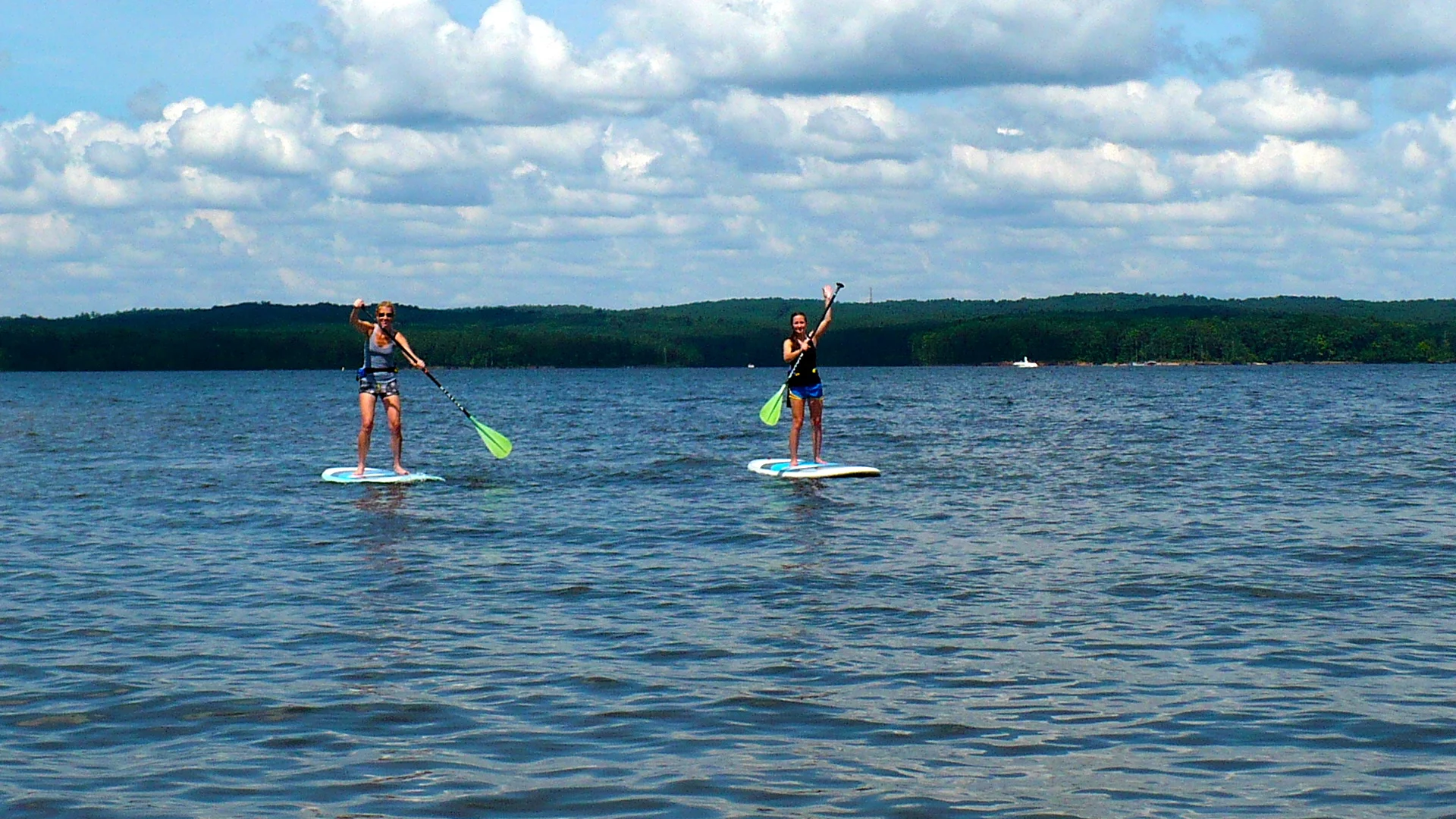 Cousins SUP lesson!