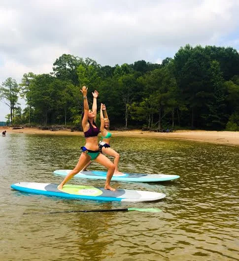 SUP YOGA MONDAY NIGHTS at Jordan Lake, NC!