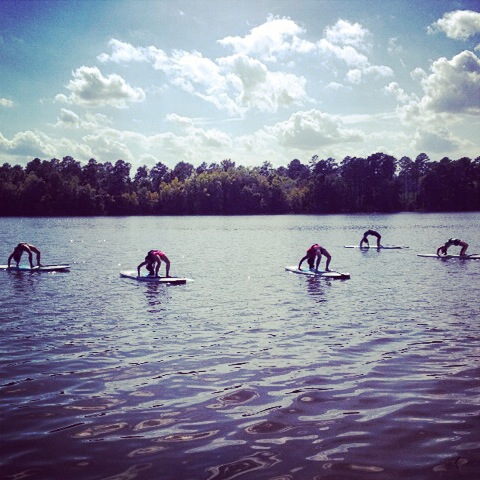 SUP Yoga class!