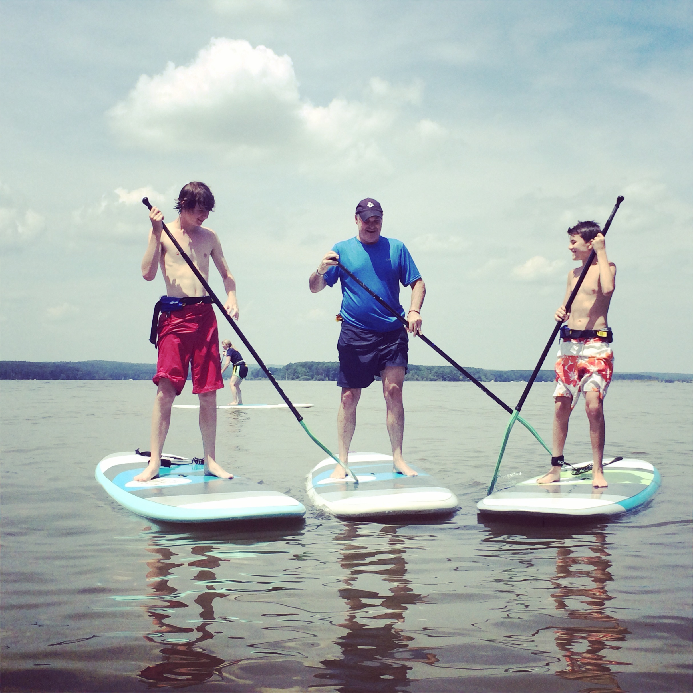 Father Son(s) SUP!