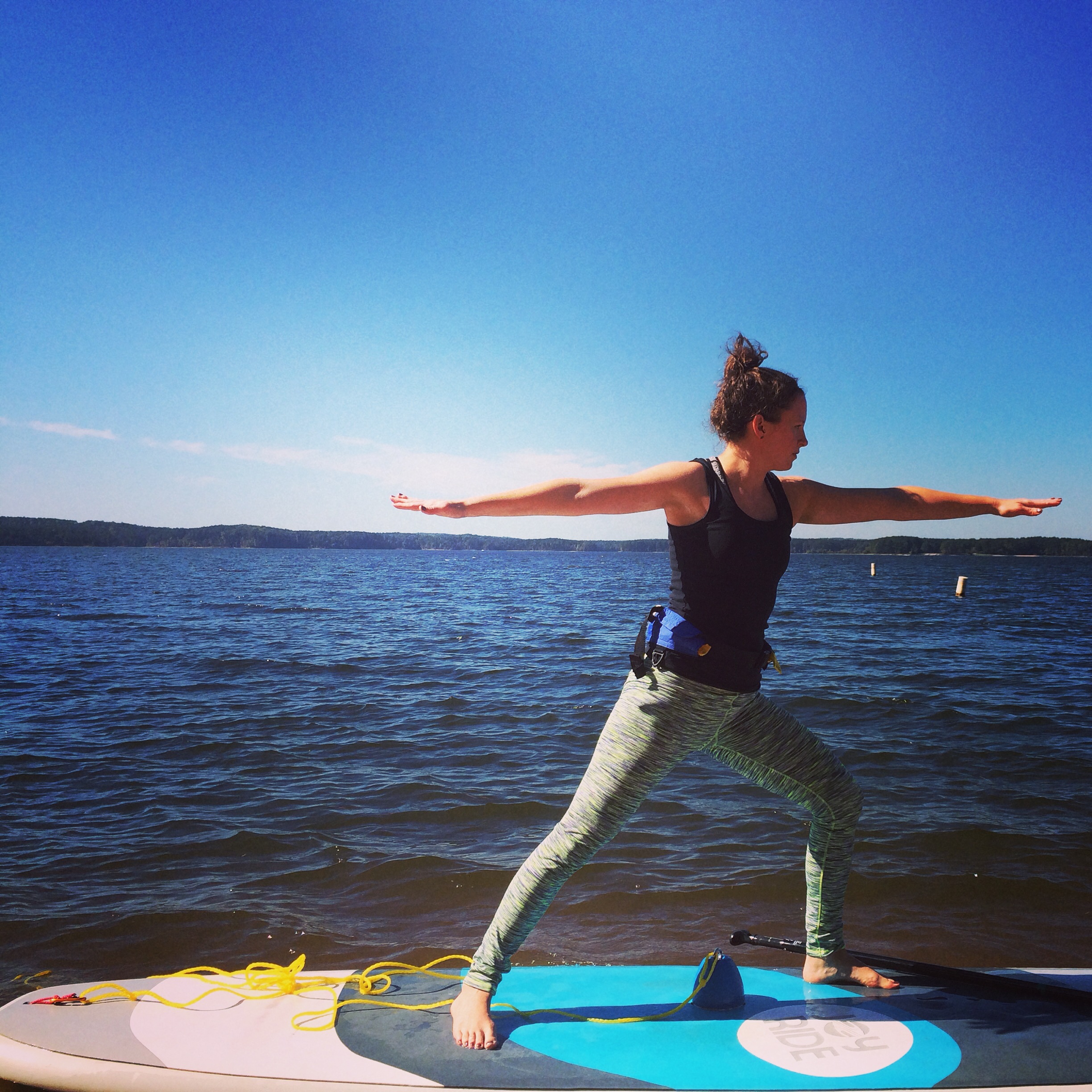 A LYF SUP Yogini!