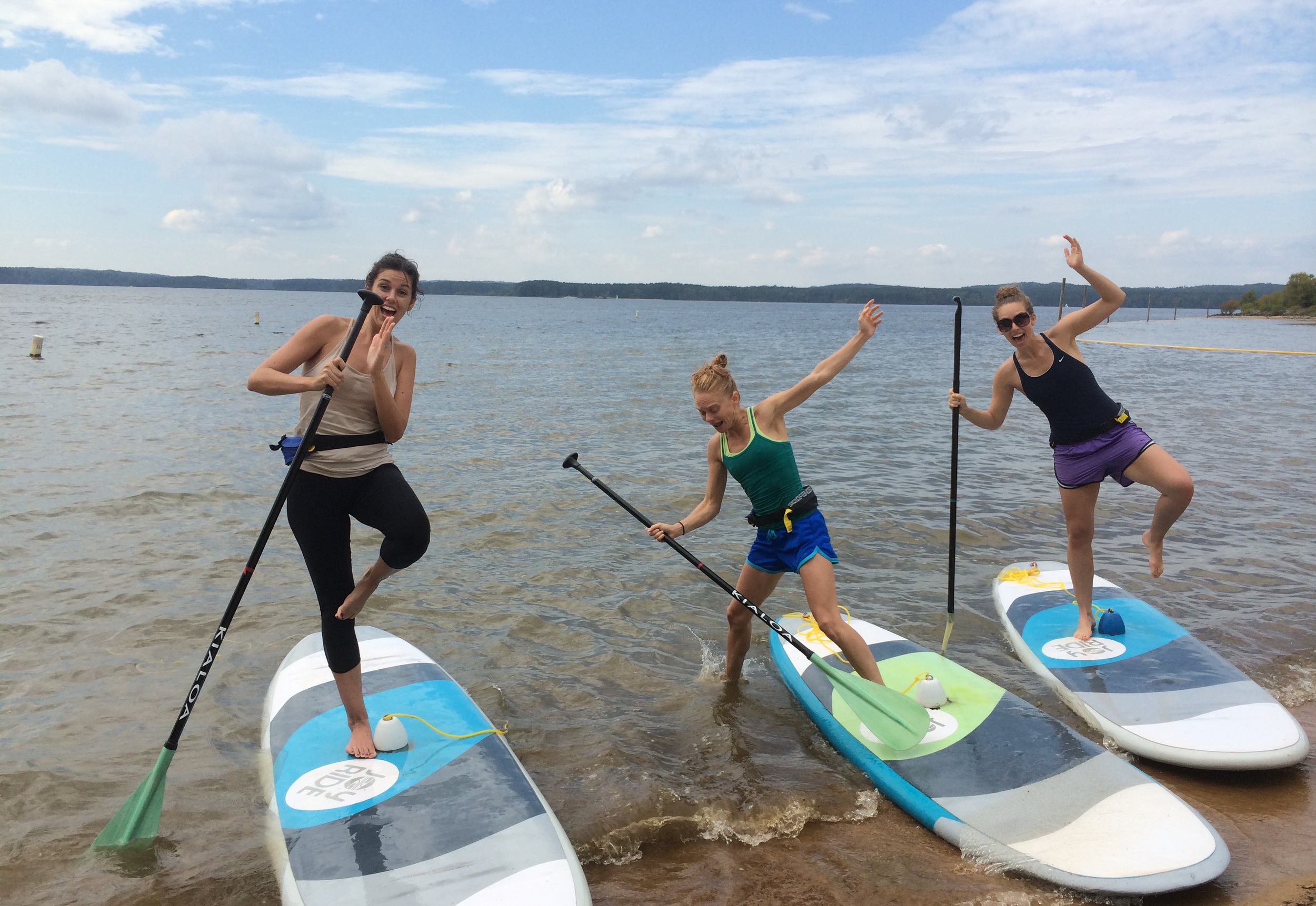 Our LYF SUP Yoginis!