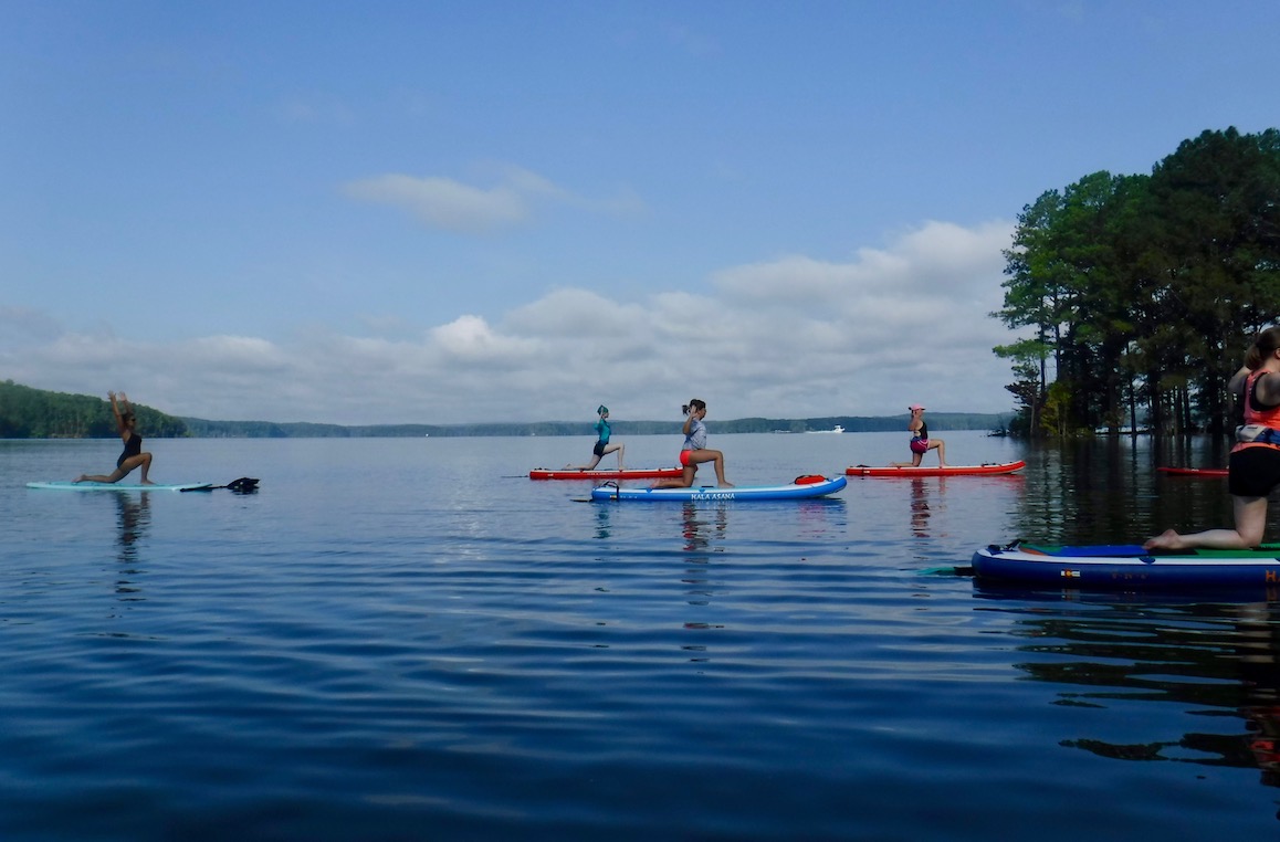 SUP Yoga classes every week!