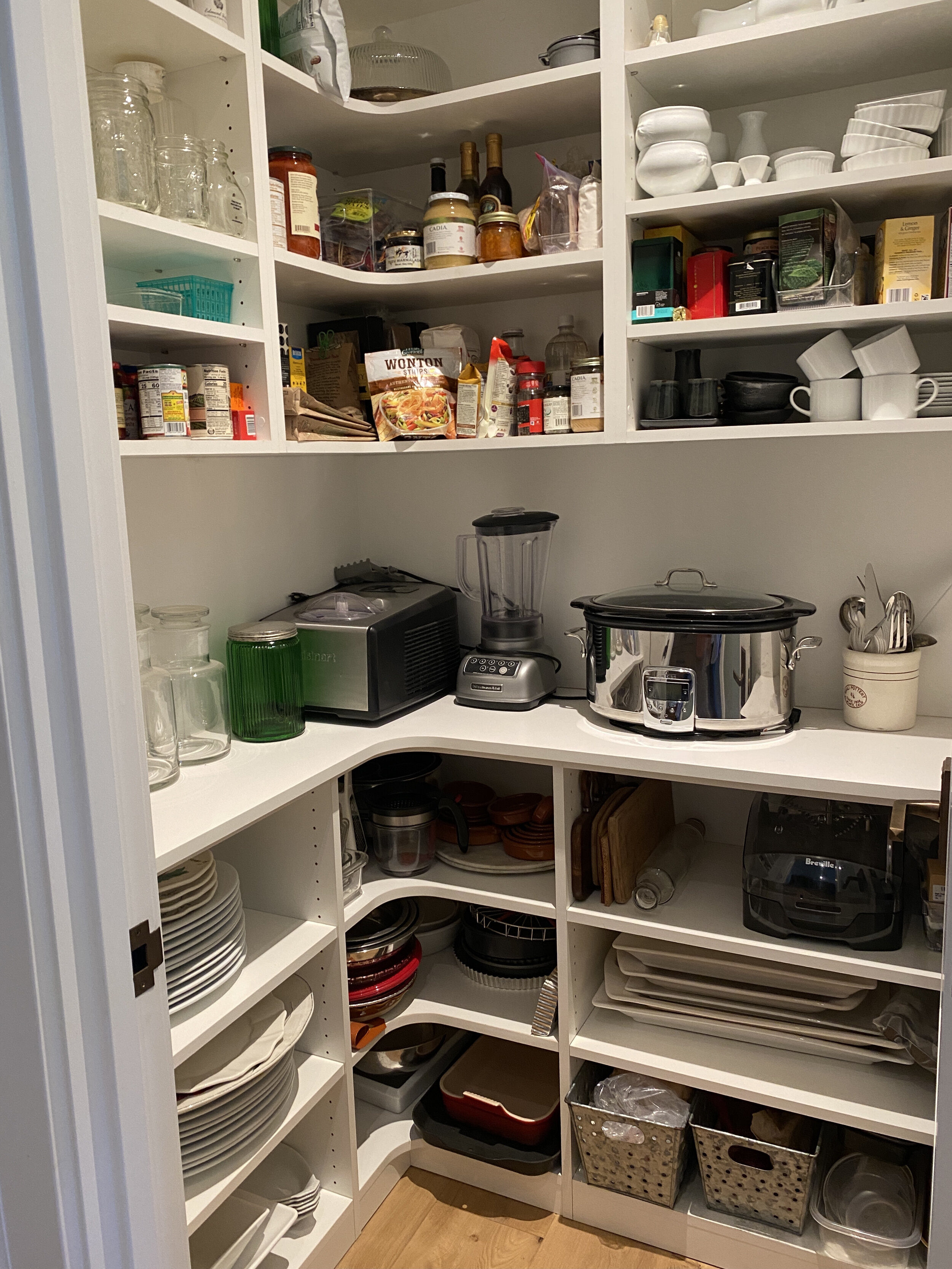 CUSTOM WALK IN PANTRY — R C CABINETS & CLOSETS , Sonoma Custom Cabinetry  and Closets