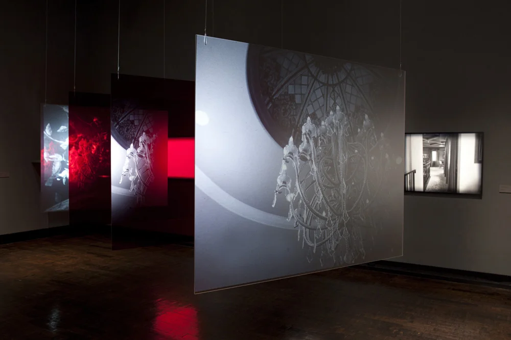 Projected Histories Photographic installation