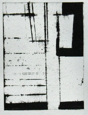 Haiku 2 lithograph on Rives BFK Arches Printing paper