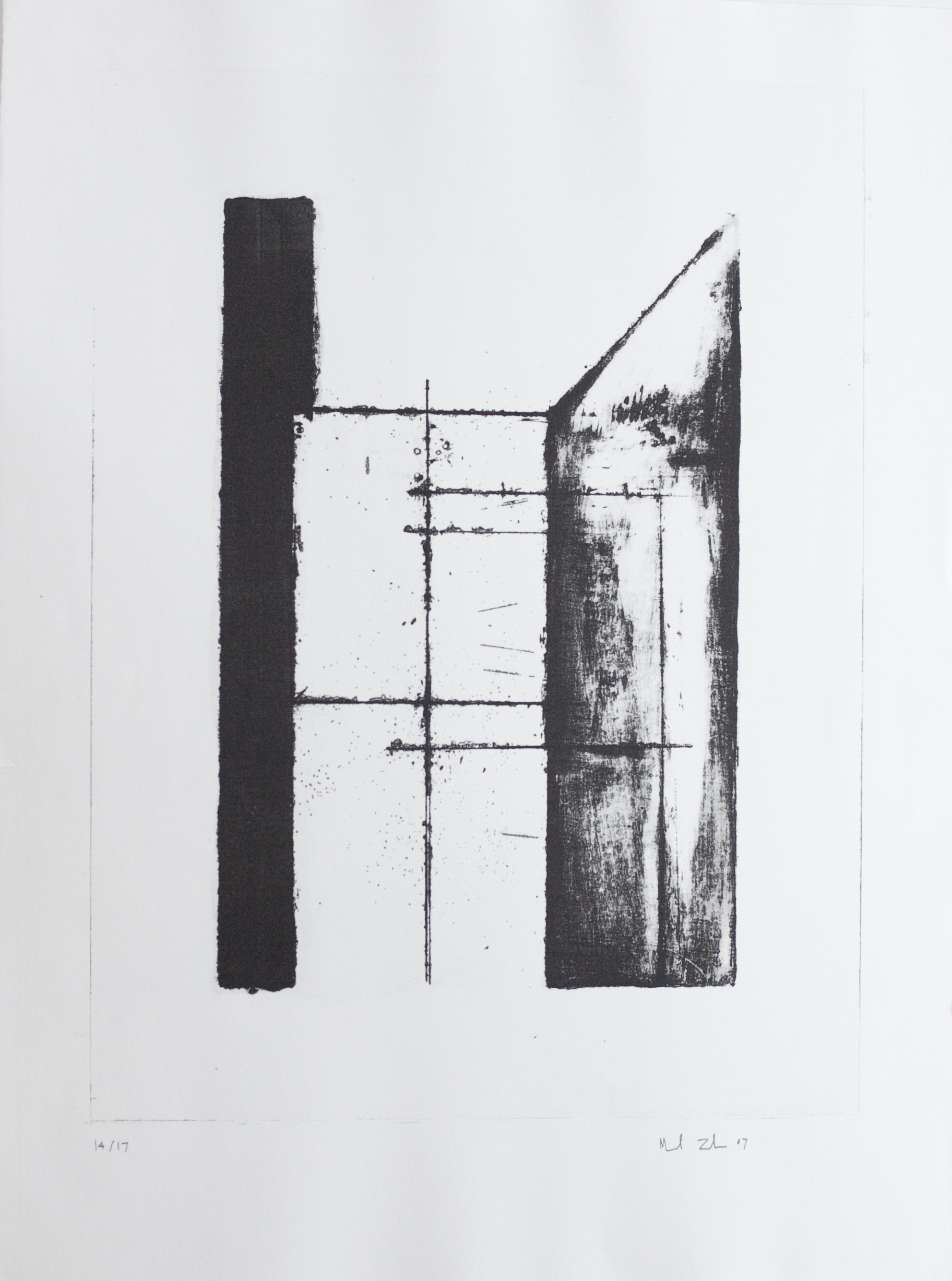 untitled   lithograph on Rives BFK Arches Printing paper, 14 of 19