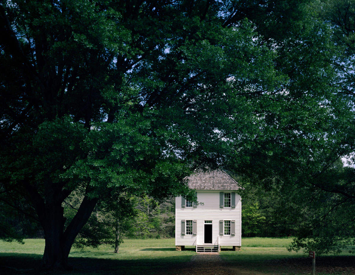 Cherokee Courthouse, New Echota, Georgia 2011, archival pigment print