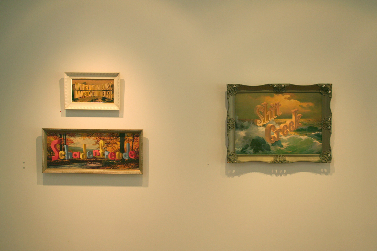 Kurt Wagner/Wayne White installation