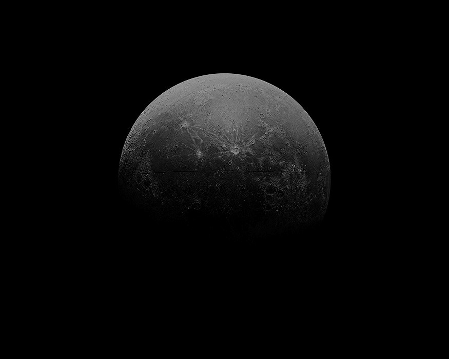 Chris Scarborough, Moon 2012-13, Archival digital print, 30 x 37.5"