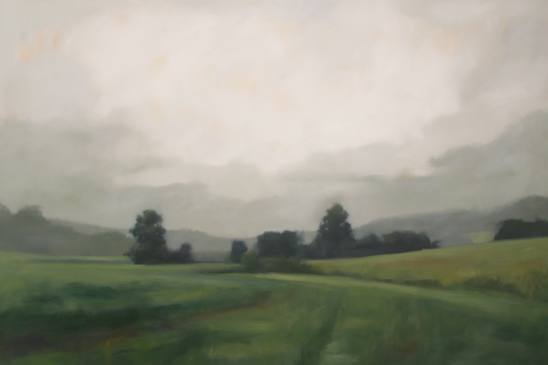Private Valley   2013, oil on canvas, 48"x72"