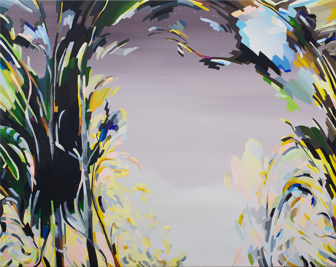 Jumpgate, 2012, oil on canvas, 44"x56"