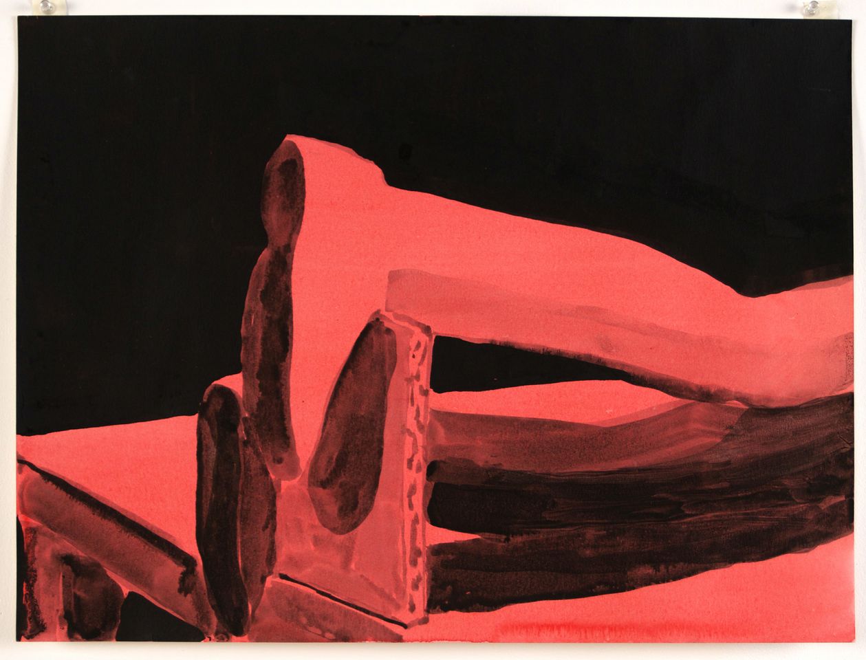 Broken Ankles (Red), 2014 