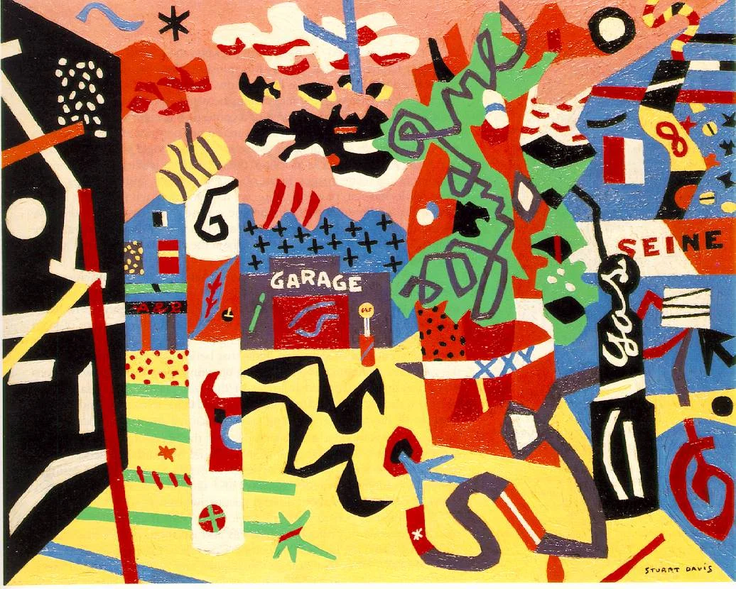 Stuart Davis - Report from Rockport, 1940