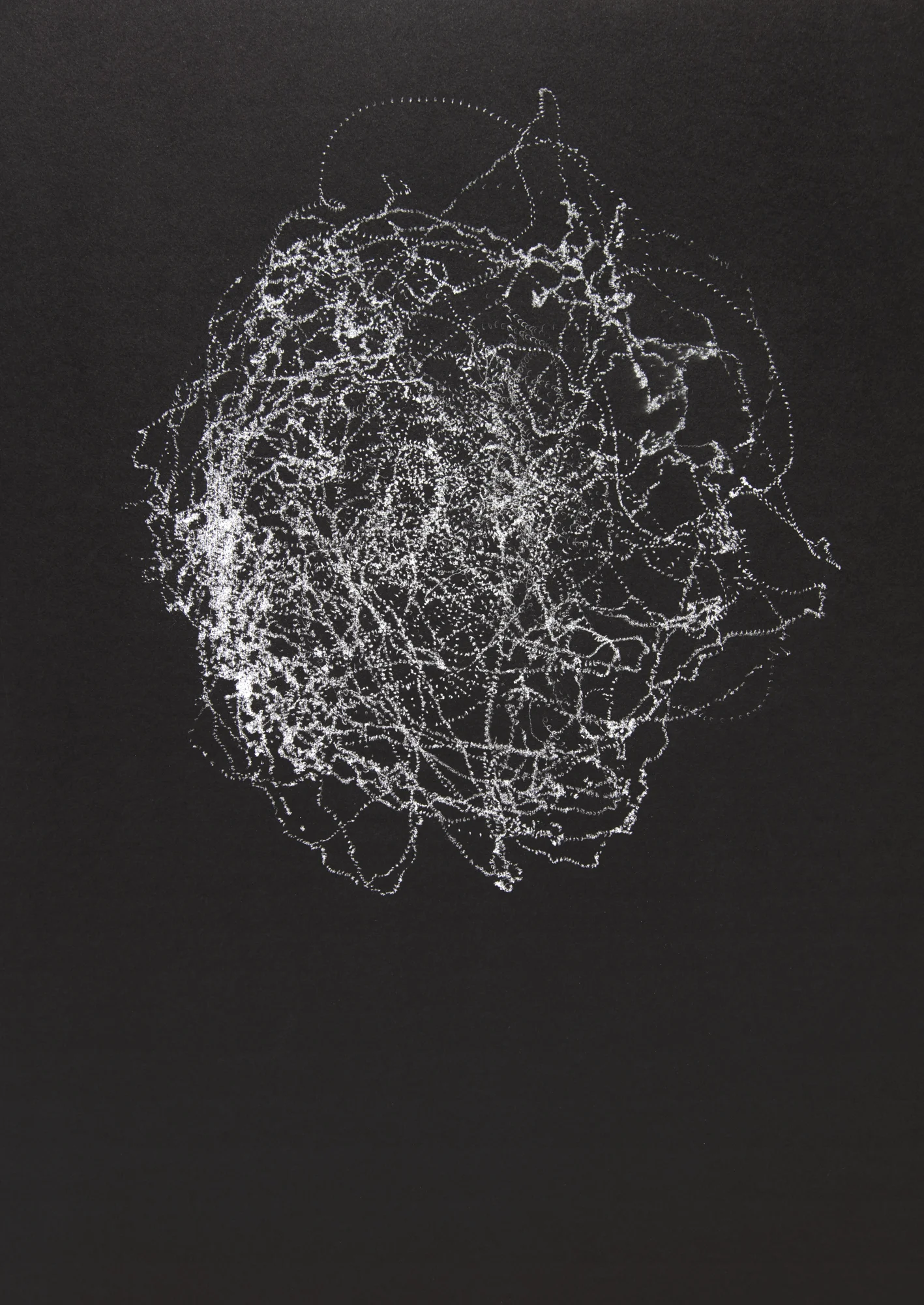 03222016, seismogram, 19" x 25", 2016