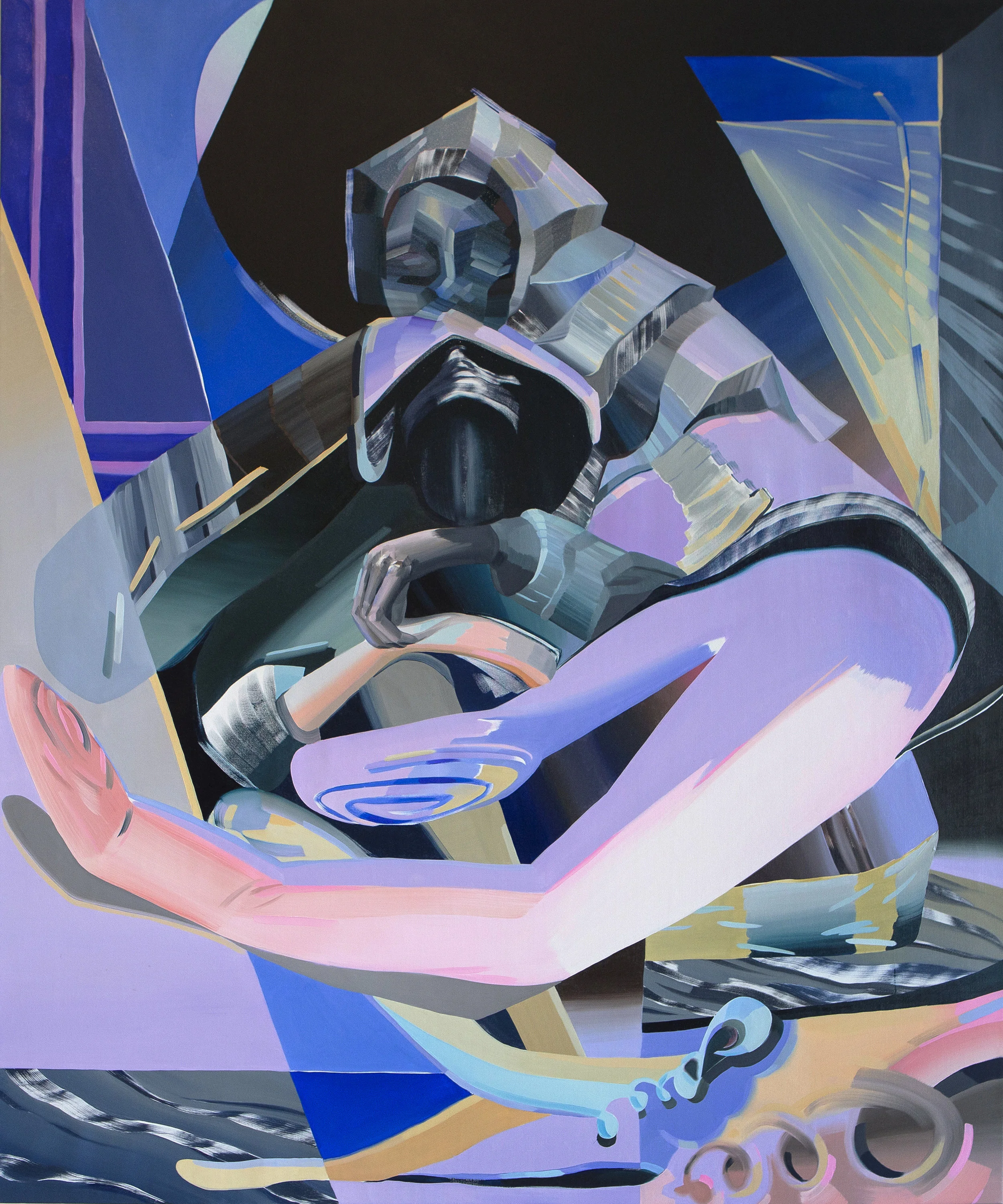Mountain Mother (for Kollwitz), 2017, oil on canvas, 72 x 60 inches
