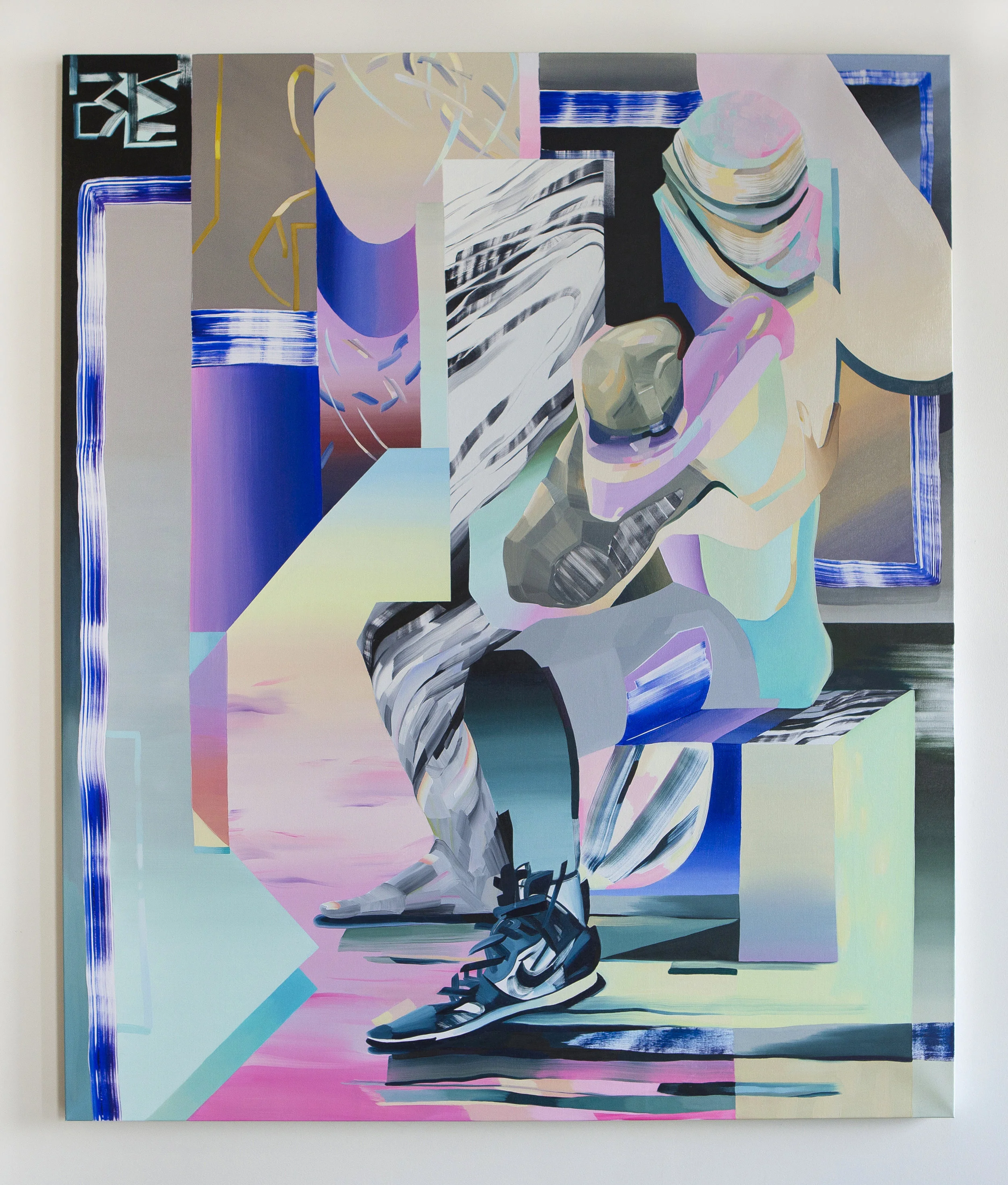 Sybil, 2017, oil on canvas, 72 x 60 inches