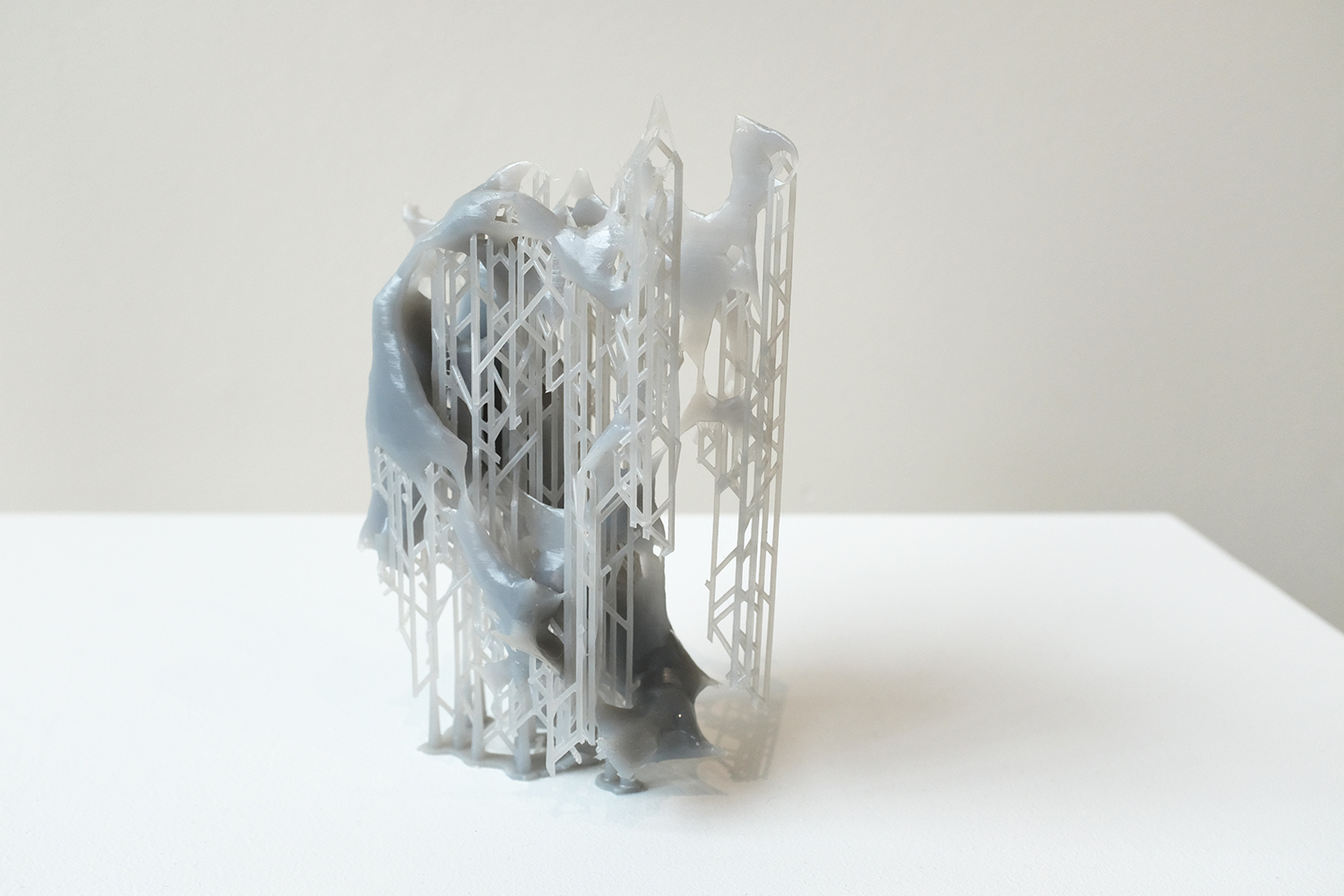 Guncotton 3D Print (Model 5), 2019, 6 x 4 x 4 inches