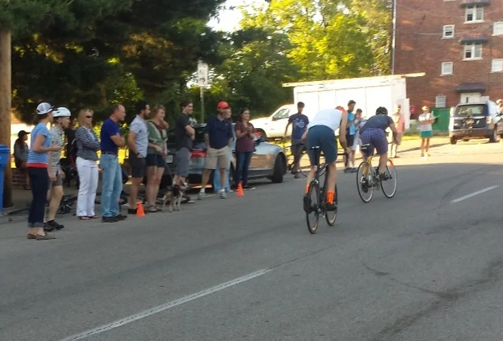 Snap shot of Handup Hill Climb action.