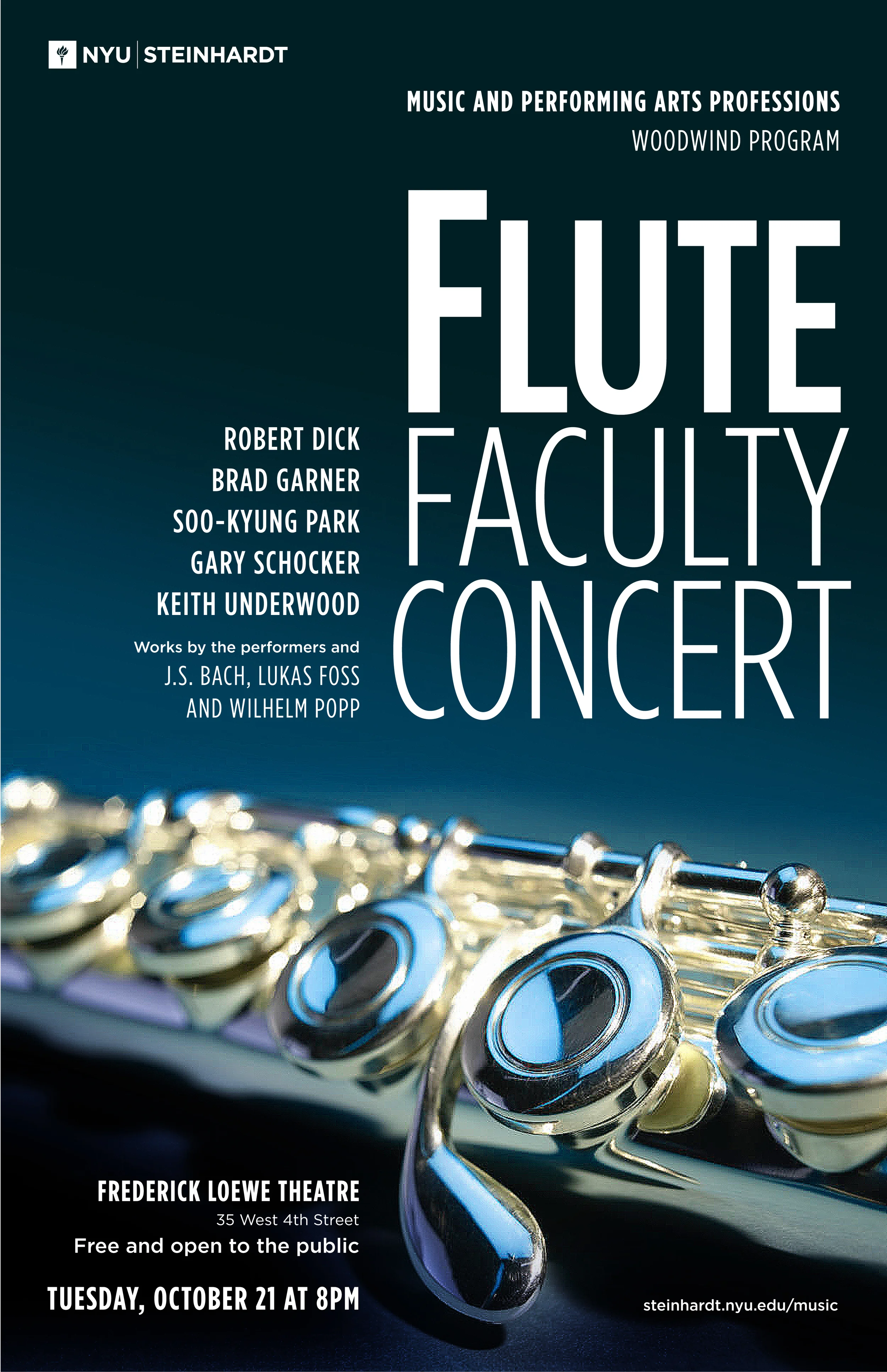 OCT. 21. 2014. NYU Flute Faculty Concert
