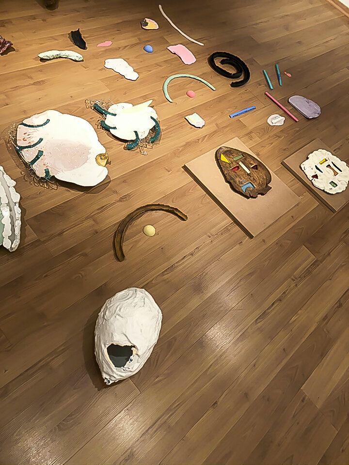 partial view of the installation