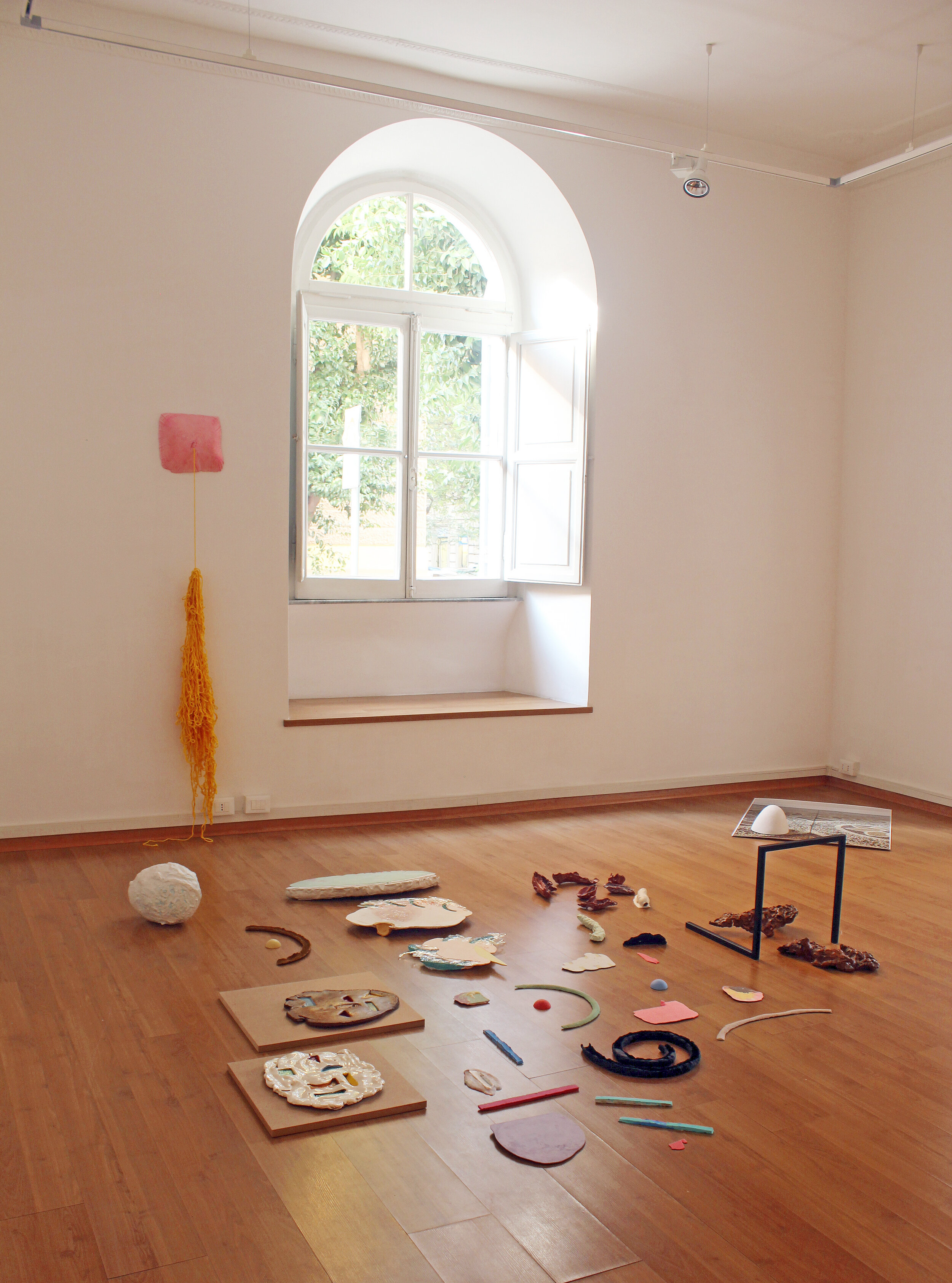 partial view of the installation