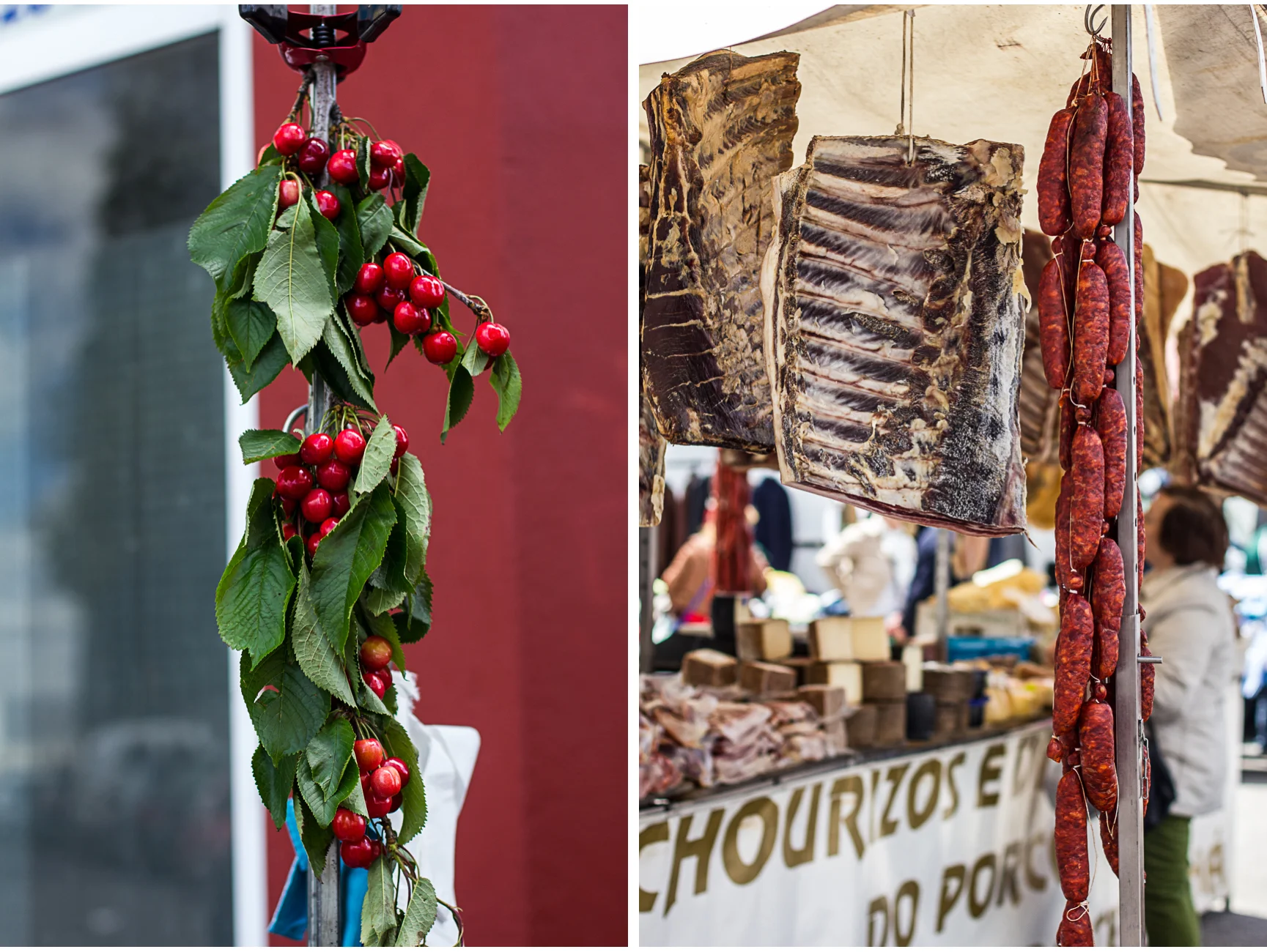 Villalba Market Cherries & Chorizo