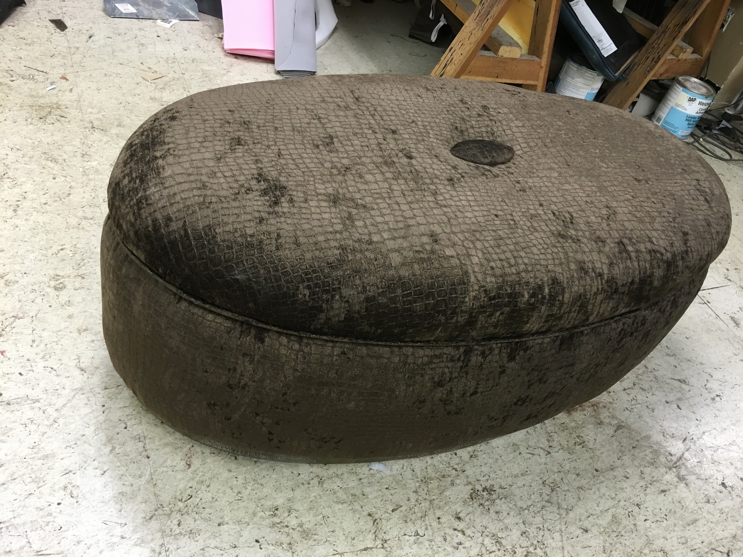 Custom ottoman