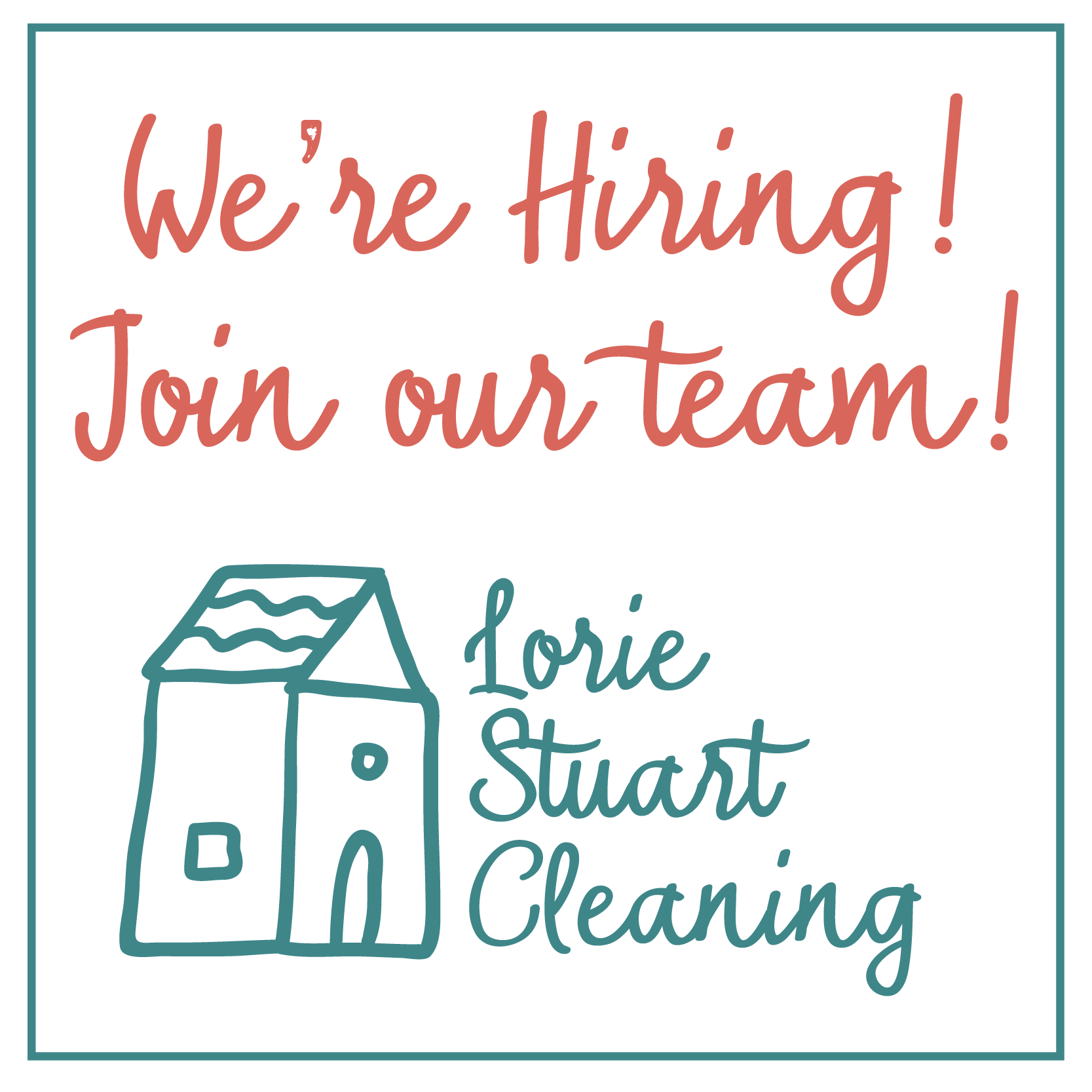 Lorie Stuart Cleaning Job Ad.png