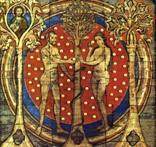 St. Michael’s Church,
Hildesheim Germany Adam and Eve (1192 AD)